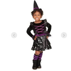 Tipsy Elves Toddler Girl's Witch Costume - Size 3T - New in Package!